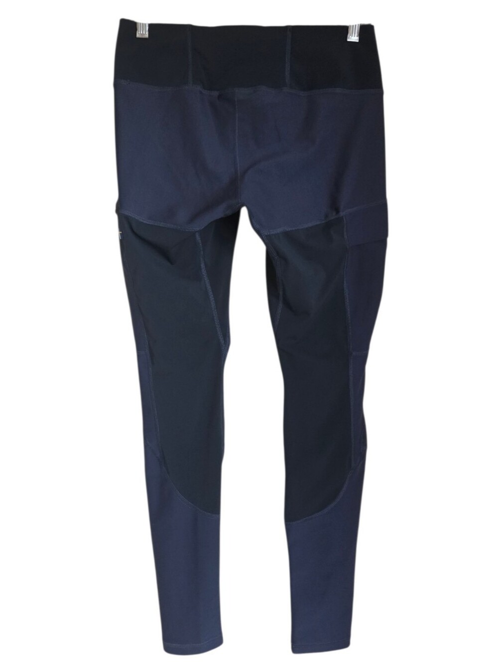 fjallraven abisko trekking tights women's medium m blue hiking cargo leggings - Picture 2 of 7